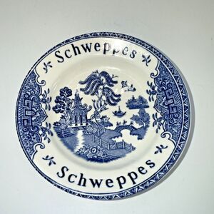 Vintage Enoch Wedgewood Tunstall Schweppes Mini Tip Plate England 4.75”